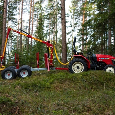 Griplastarvagn T4600 med M46 kran